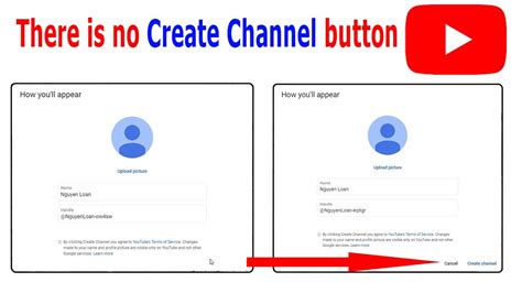 how to create youtube chanel|youtube no create channel button.